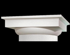 Round Tuscan Column Capital - shop.columns.com